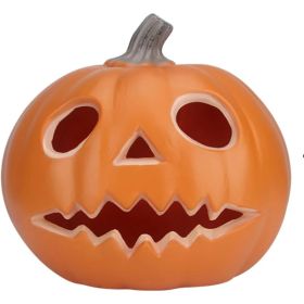 Lantern Halloween Pumpkin Lights- Waterproof Pre-lit Pumpkin Lighted JackoLantern For Halloween Porch, Party, Front Door, Fireplace Indoor And Ou (Option: 10insadFace)
